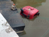 Urgente: Veículo cai em ponte do Rio São Domingos próximo a Itaporã. Possivelmente uma vítima fatal