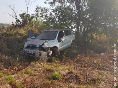 PRF prende quatro traficantes após perseguição e capotamento em Campo Grande