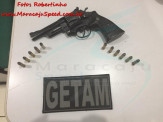 Maracaju: Homem é preso por estar armado com revólver calibre .357, 11 munições e paradinha de cocaína Maracaju: Homem é preso por estar armado com revólver calibre .357, 11 munições e paradinha de cocaína