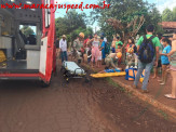 Maracaju: Motociclista atropela criança e se evadi do local sem prestar socorro Maracaju: Motociclista atropela criança e se evadi do local sem prestar socorro