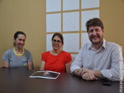 Maracaju Speed entrevista coordenadores de evento gastronômico em Maracaju