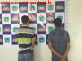 Maracaju: Polícia Militar prende em flagrante dois meliantes por tráfico de drogas Maracaju: Polícia Militar prende em flagrante dois meliantes por tráfico de drogas
