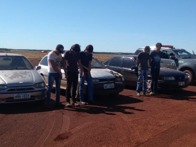 DOF apreende pneus contrabandeados do Paraguai DOF apreende pneus contrabandeados do Paraguai