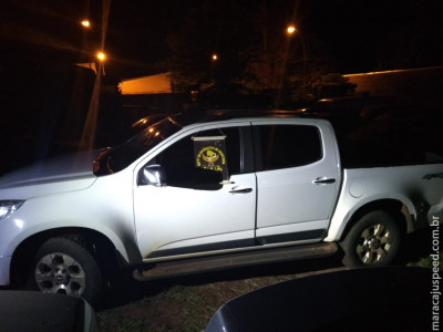 DOF recupera camionete roubada em Palotina