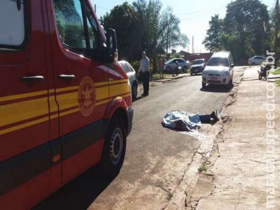 Homem morre após ser atropelado por Mini Carregadeira em Dourados Homem morre após ser atropelado por Mini Carregadeira em Dourados