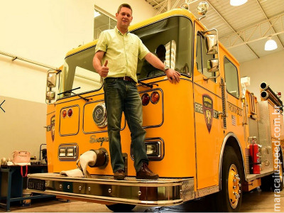 Colecionador de caminhões raros guarda relíquia que atuou no 11 de setembro Colecionador de caminhões raros guarda relíquia que atuou no 11 de setembro