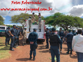 Maracaju: Emoção marca o sepultamento do Policial Militar Juciel Rocha Professor