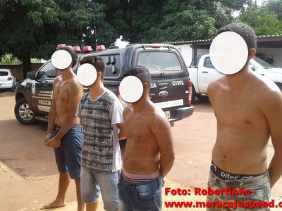 Maracaju: Operação de busca aos autores de assassinato detém 5 jovens Maracaju: Operação de busca aos autores de assassinato detém 5 jovens