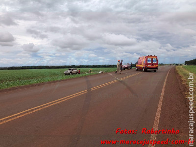 Maracaju: Motorista perde controle de camionete após dormir ao volante
