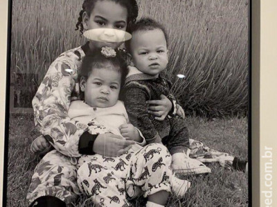  Internautas compartilham foto rara dos gêmeos de Beyoncé 