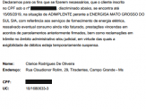 Campo Grande: Funcionários da Energisa cortam fornecimento de energia de casal de idoso, e idosa sofre queda durante diálogo e funcionários da empresa energética nem mesmo acionaram o resgate Campo Grande: Funcionários da Energisa cortam fornecimento de energia de casal de idoso, e idosa sofre queda durante diálogo e funcionários da empresa energética nem mesmo acionaram o resgate