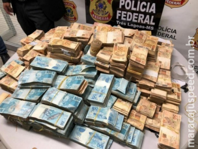 Fortuna apreendida no quarto de investigado soma R$ 2,4 milhões, corrige PF