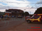 Maracaju: Alunos da Escola José Pereira da Rosa com auxílio da Guarnição do Corpo de Bombeiros realizam panfletagem do Projeto A Criança no Trânsito