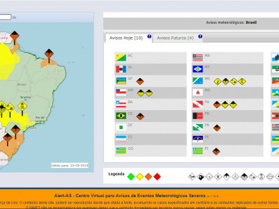 Maracaju: Aviso Triplo: Declínio de Temperatura, Vendaval e Tempestade