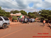 Maracaju: Condutor sofre mal súbito, colide com veículo e jovem fica ferido após muro desabar