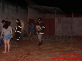 Maracaju: Corpo de Bombeiros atendem ocorrência de incêndio em residência na Rua Joaquim Murtinho