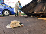 Maracaju: Homem de 54 anos falece após tombamento de caminhão no minianel