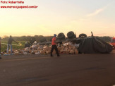Maracaju: Homem de 54 anos falece após tombamento de caminhão no minianel