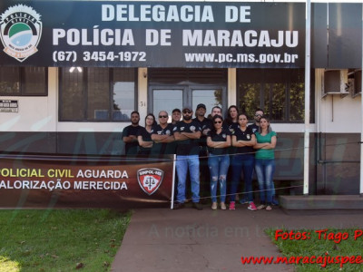 Maracaju: Polícia Civil sinaliza início de greve 