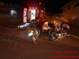 Maracaju: Polícia Militar e Corpo de Bombeiros atendem ocorrência de queda de motociclista no Centro