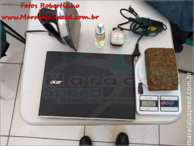 Maracaju: Polícia Militar recupera notebook furtado e localiza quase 500 gramas de maconha