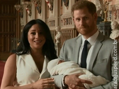 Meghan Markle e Harry mostram rostinho do bebê: "É mágico"