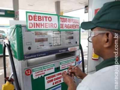 Preço do litro da gasolina beira os R$ 5 em postos do interior de MS