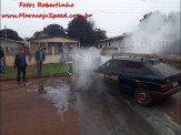 Maracaju: Corpo de Bombeiros atendem ocorrência de incêndio a veículo na Vila Juquita