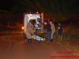 Maracaju: Mulher se enroscou em arame farpado após cair de motocicleta na Juquita