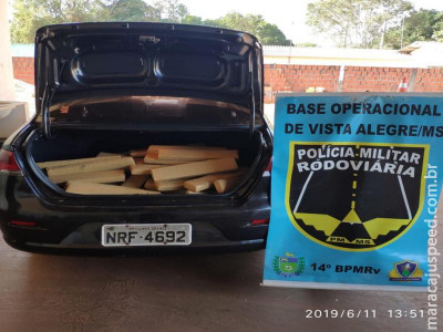 Maracaju: PMR apreende 100 kg de maconha que seria vendida em bairros da capital
