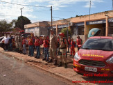 Maracaju: Projeto Bombeiros do Amanhã encerram atividades do Primeiro Semestre com acampamento