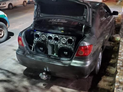 Polícia Militar Ambiental de Corumbá apreende veículo e aparelhagens de som e proprietário é autuado em R$ 5 mil por poluição sonora