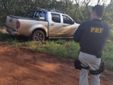 PRF prende quarteto e recupera duas caminhonetes roubadas na divisa entre PR e MS
