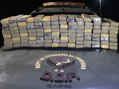 Veículo com droga que seguia para Campinas foi apreendido pelo DOF