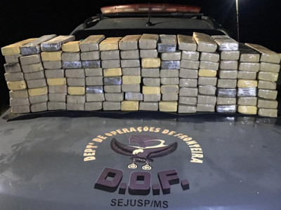 Veículo com droga que seguia para Campinas foi apreendido pelo DOF Veículo com droga que seguia para Campinas foi apreendido pelo DOF