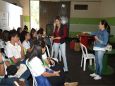 Alunos da Escola Sesi realizaram visita técnica ao Recicla Maracaju
