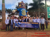 Governador do Rotary é recepcionado em Maracaju 