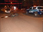 Maracaju: Grave acidente de colisão frontal entre e veículo e motocicleta