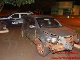 Maracaju: Motorista embriagado atinge viatura do Corpo de Bombeiros na Vila Juquita