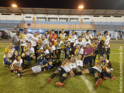 Maracaju: Santa Clara é campeã do Campeonato Amador de Futebol Máster 2019