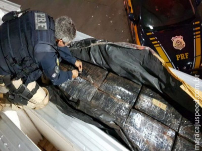 Motorista sai de MS com 4 toneladas de maconha e acaba preso no Rio de Janeiro