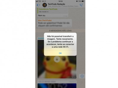 WhatsApp tem instabilidade e não baixa áudio ou faz download de imagens