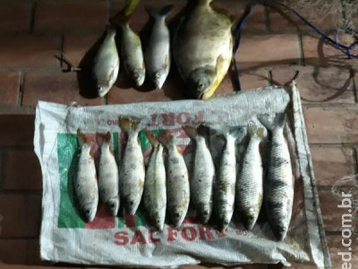 PMA prende e autua dois pescadores em R$ 4 mil por pesca predatória