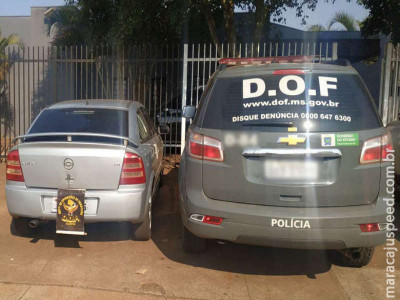 Veículo com sinais de identificação adulterados é apreendido pela polícia