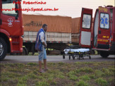 Maracaju: Colisão frontal entre carretas bi trem na MS-157