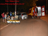Maracaju: Condutor aparentemente embriagado colidi com poste de rede elétrica na Rua Campo Grande