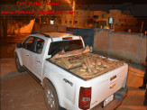 Polícia Militar de Maracaju aprende quase 1,5 toneladas de maconha. Carga foi avaliada em cerca de 1 milhão de reais