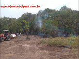 Bombeiros de Maracaju atuam no combate ao incêndio que destrói o bioma pantaneiro do MS