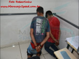 Maracaju: Ação conjunta da PM e Polícia Civil prendem bandidos que estavam praticando roubo à mão armada