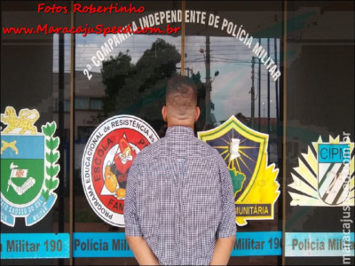 Maracaju: Polícia Militar cumpre mandado de prisão expedido pela Comarca da cidade de Jardim